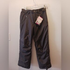 Turbine Boardwear Girl's  Black Serene Low Rise Pants Snow Winter Pants Size L